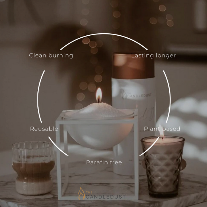The Candle Dust Sand Candle Midnight