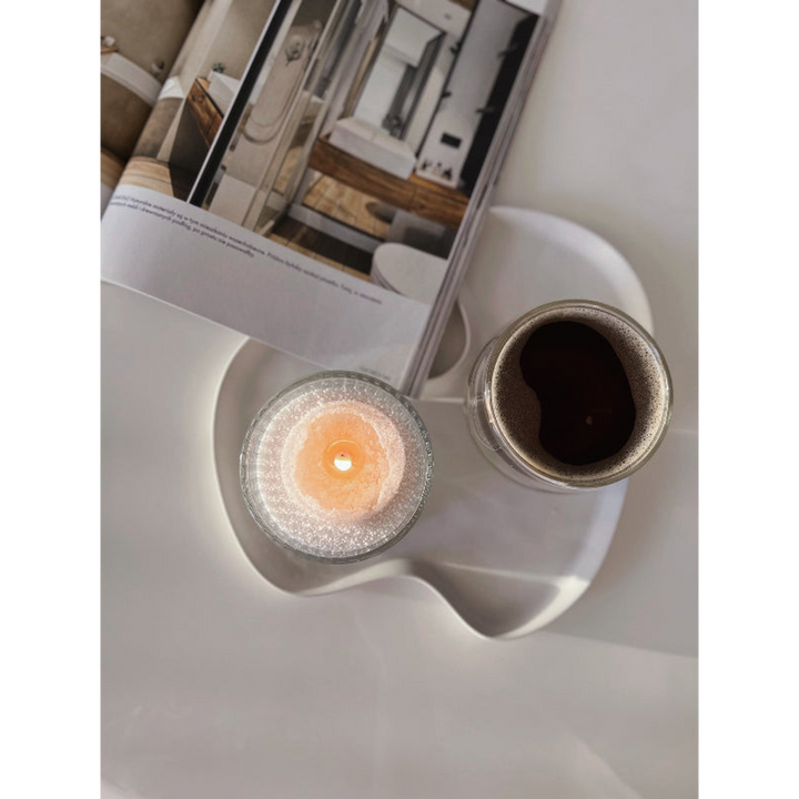 The Candle Dust Sand Candle Pomegranate Spice