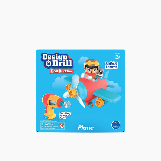 The Learning Resources Design & Drill Bolt Buddies Plane