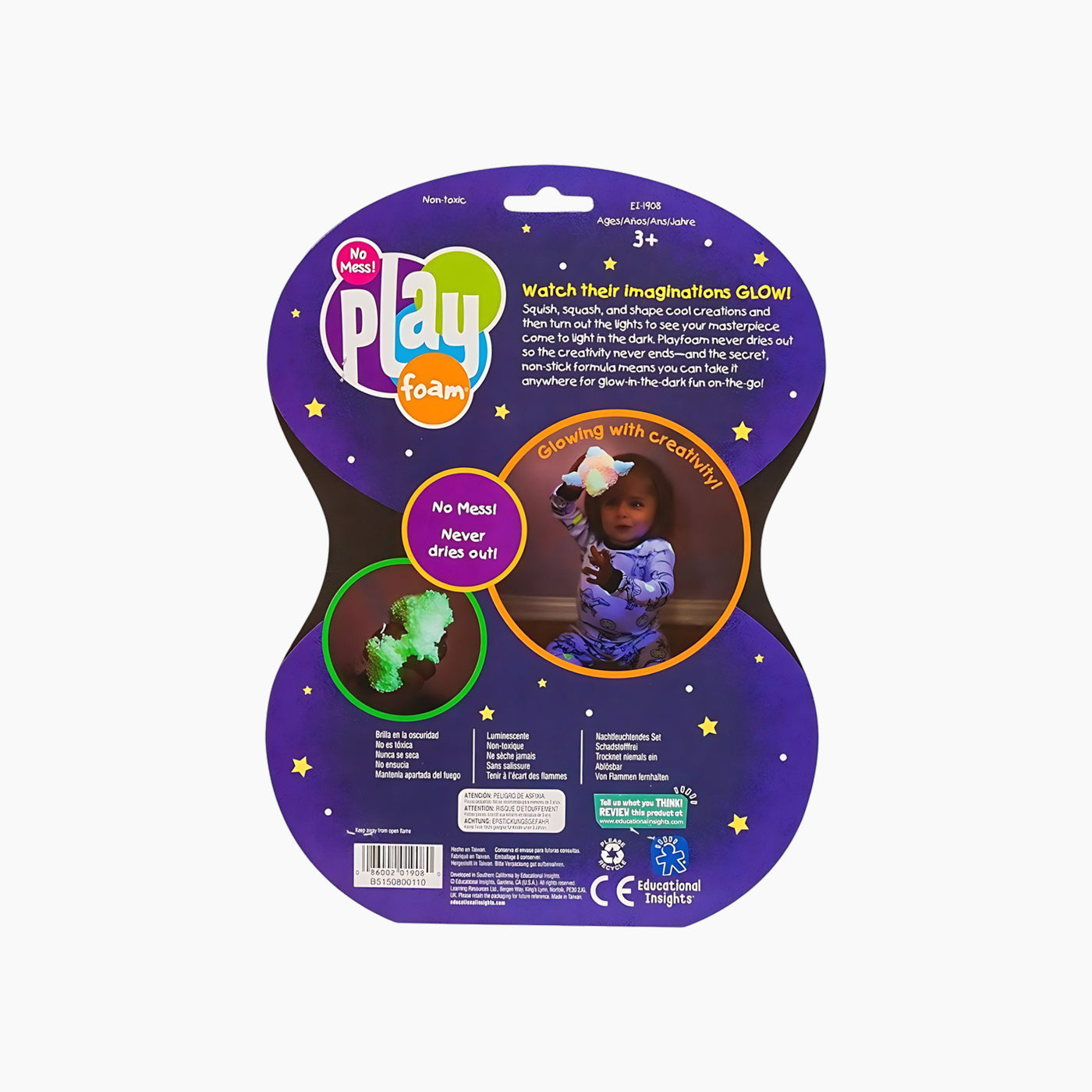 The Learning Resources Playfoam Glow-In-The-Dark The Learning Resources Playfoam Glow-In-The-Dark