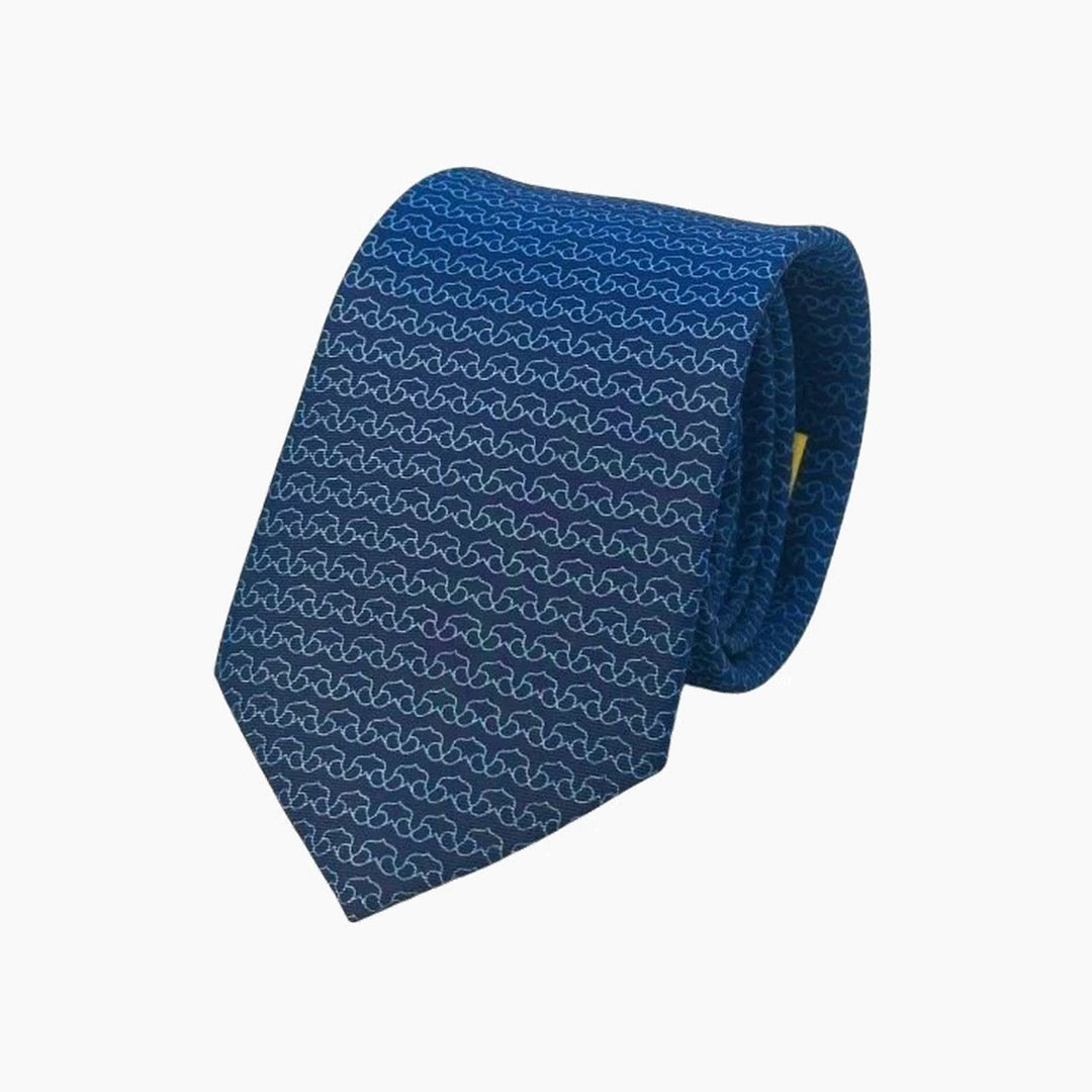 Leopardous Silk Tie