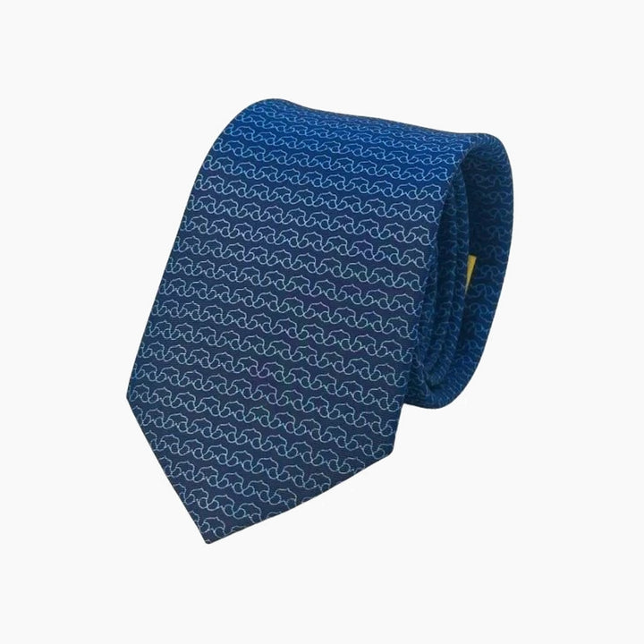 Leopardous Silk Tie