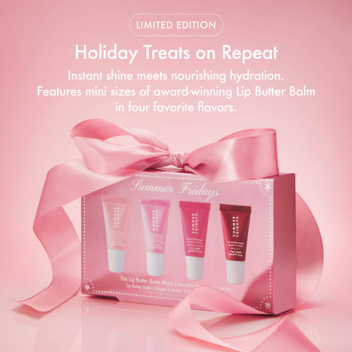Summer Fridays The Lip Butter Balm Minis - Pink Set