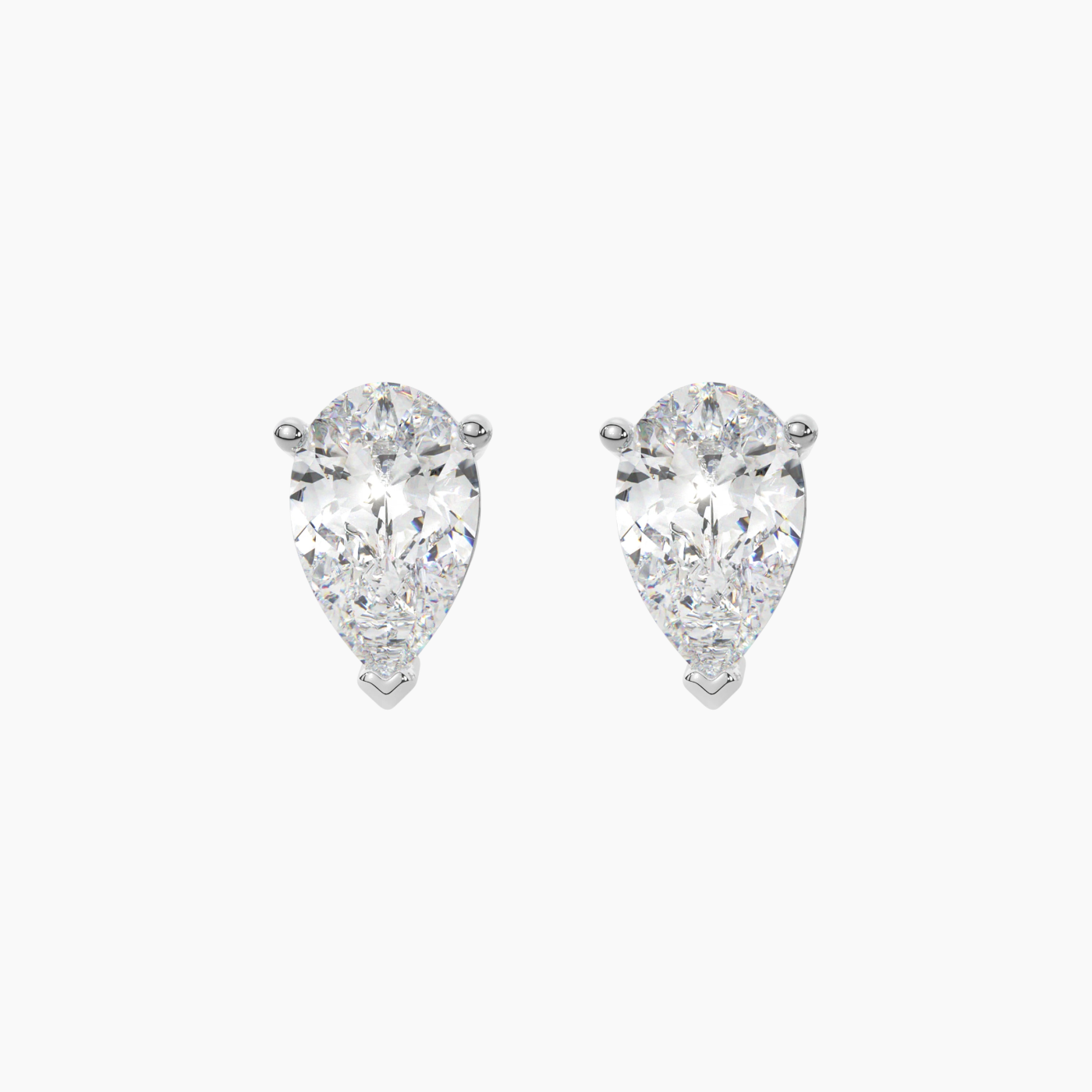 Illumine Gold The Luna Pear Studs Earrings Illumine Gold The Luna Pear Studs Earrings