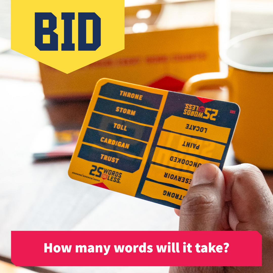 25 Words Or Less Card Game