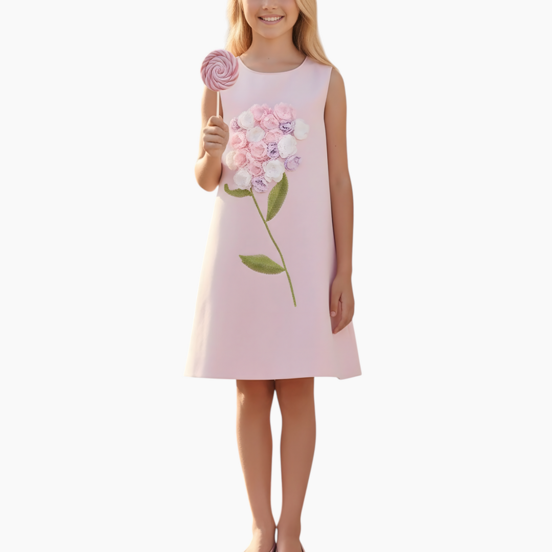 Riva The Peony Blossom A-Line Dress