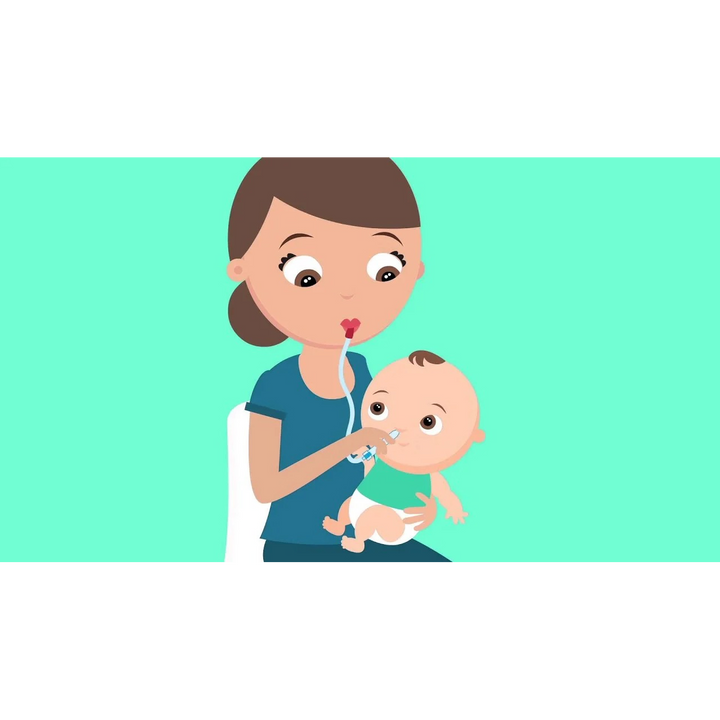 FridaBaby Snotsucker nasal aspirator with case