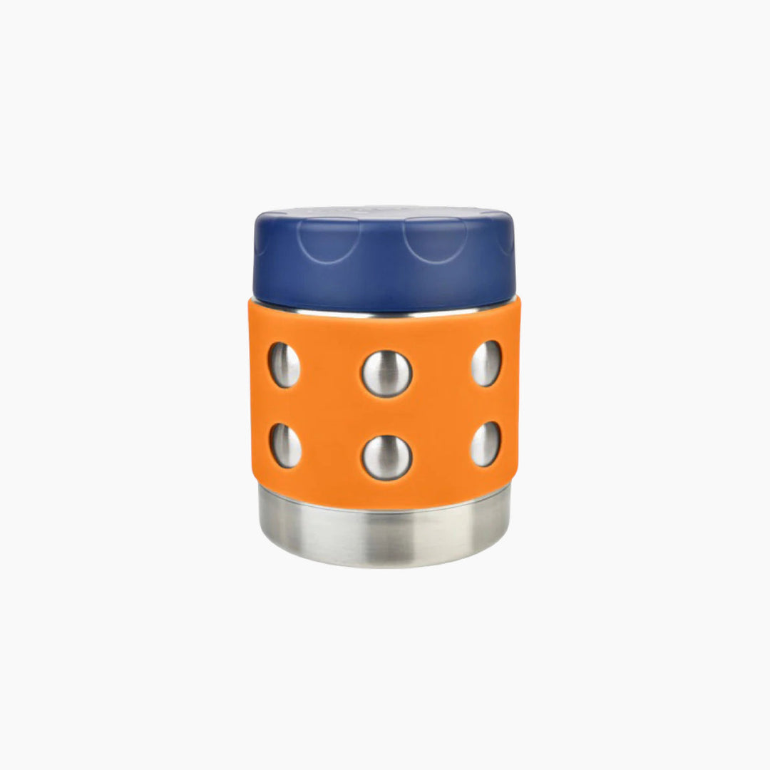 LunchBots Thermal 8oz - Orange &amp; Navy