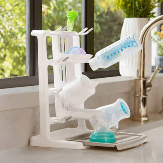 رف تجفيف Munchkin Tidy Dry موفر للمساحة