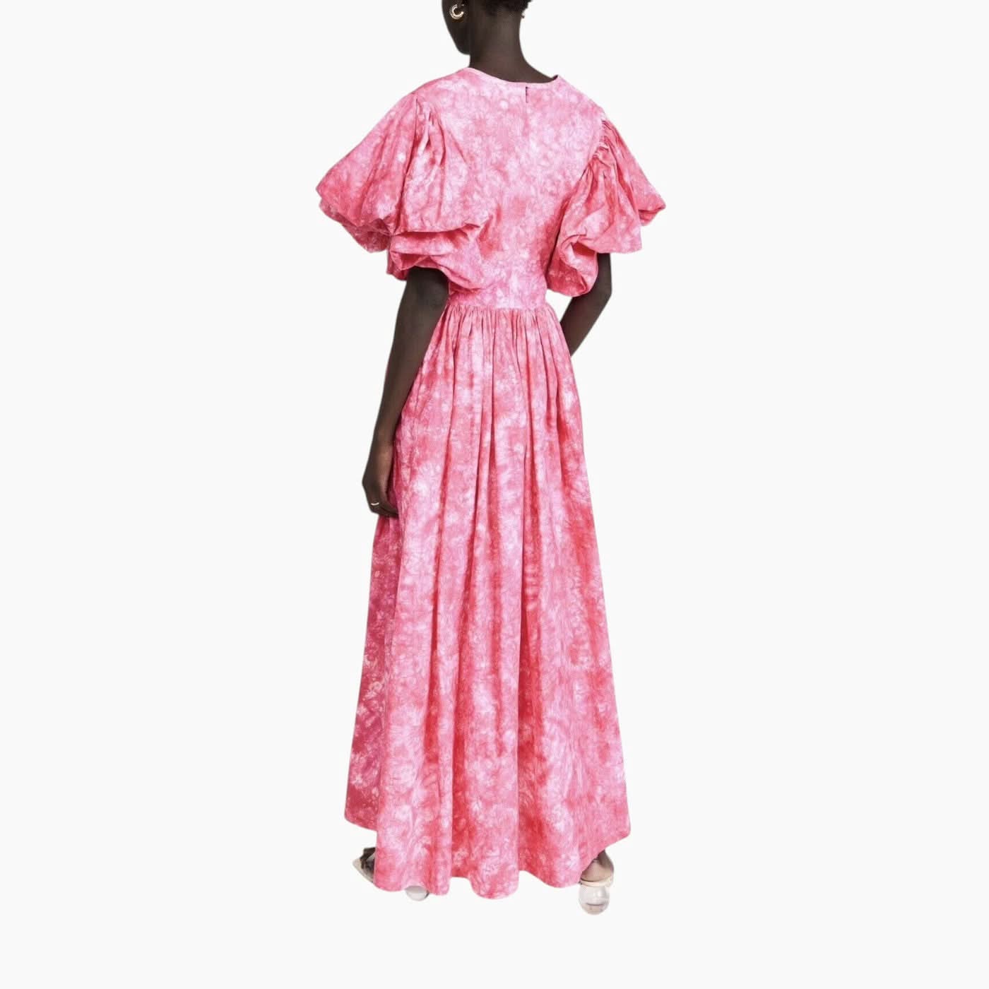 Sika Tie-Dye Print Dress Sika Tie-Dye Print Dress