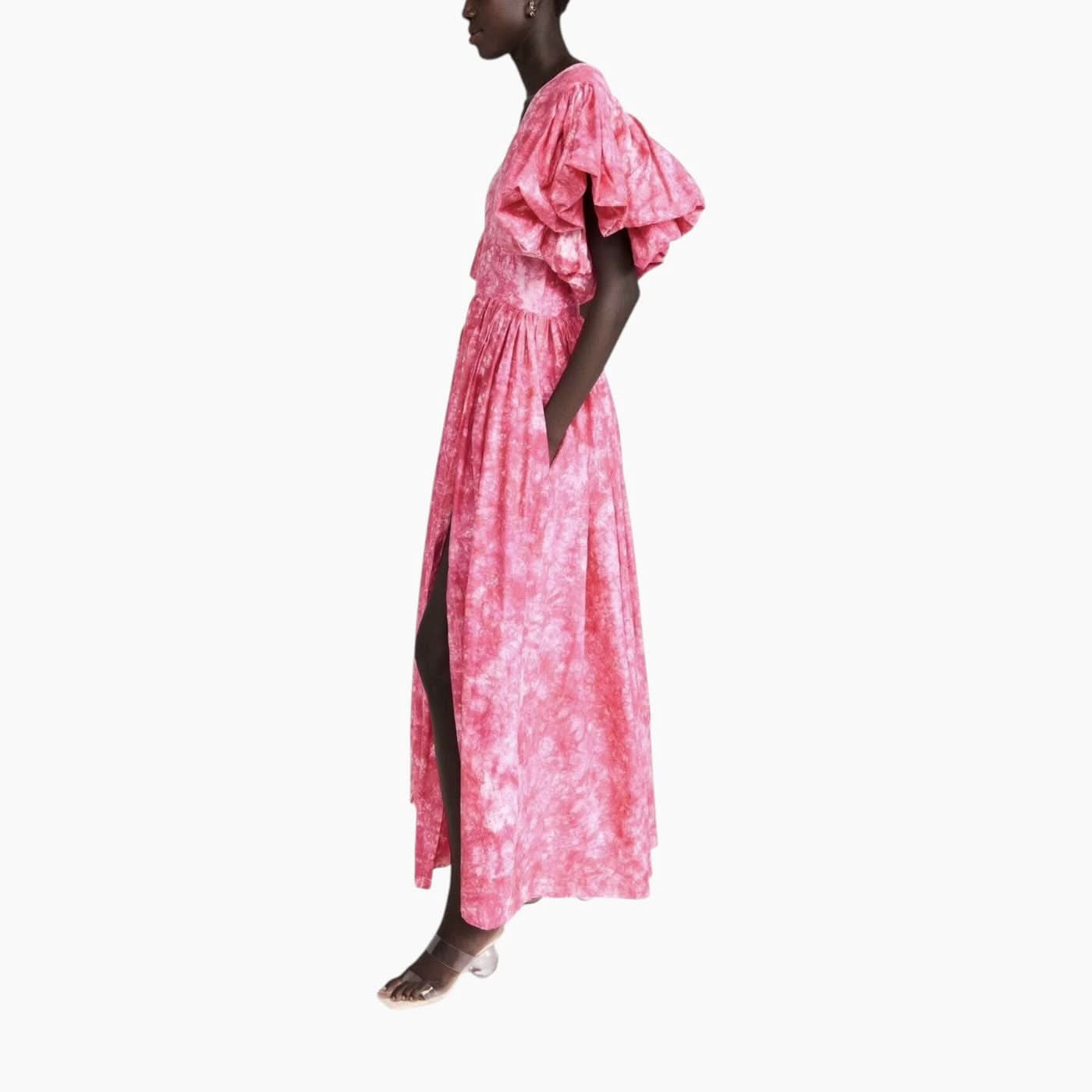 Sika Tie-Dye Print Dress Sika Tie-Dye Print Dress