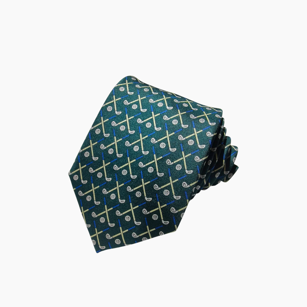 Leopardous Silk Tie