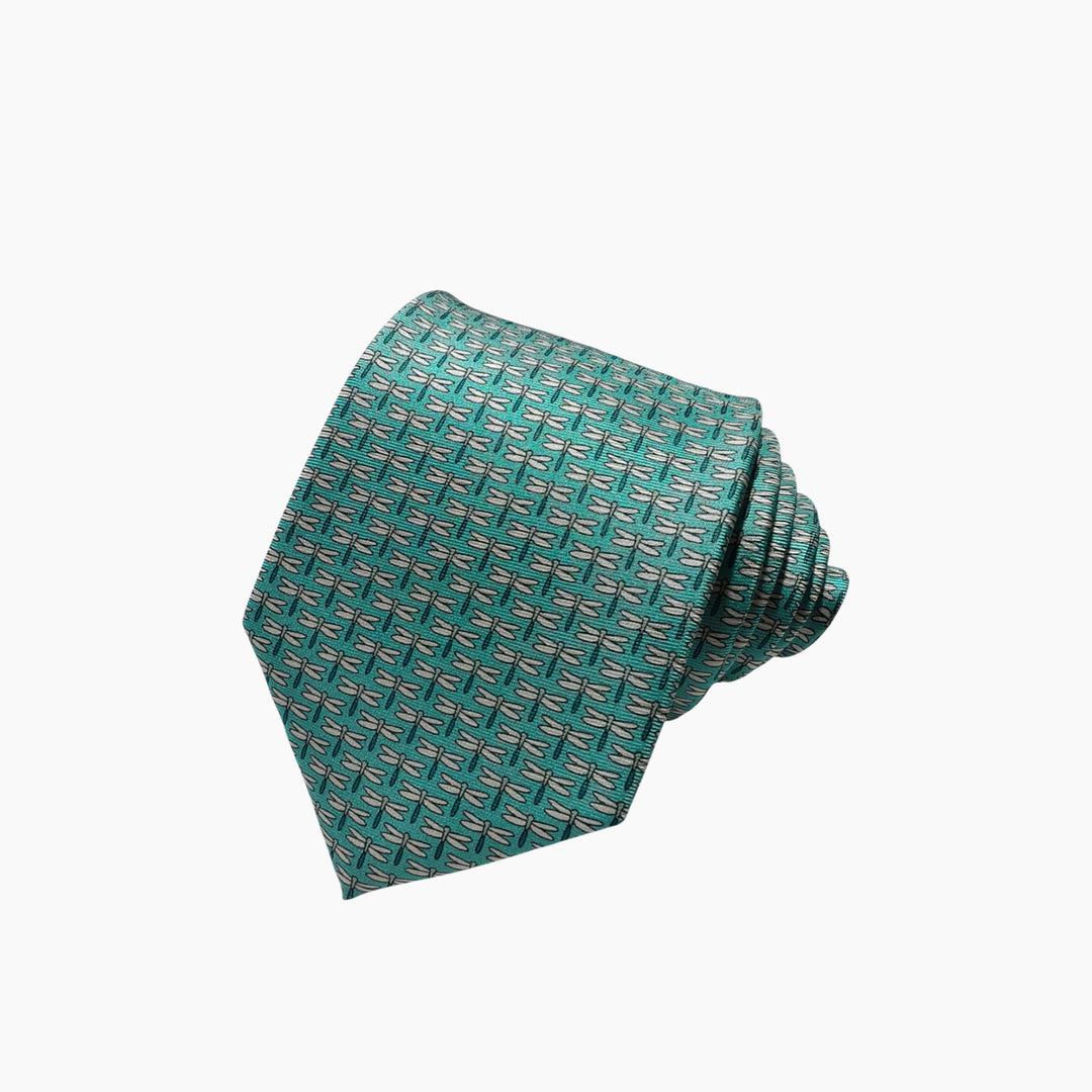 Leopardous Silk Tie