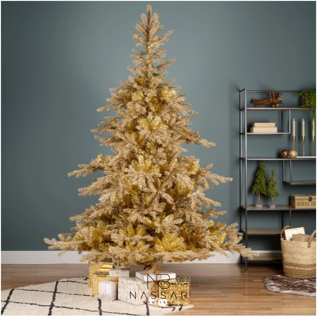Tiffany Fir Glitter Christmas Tree