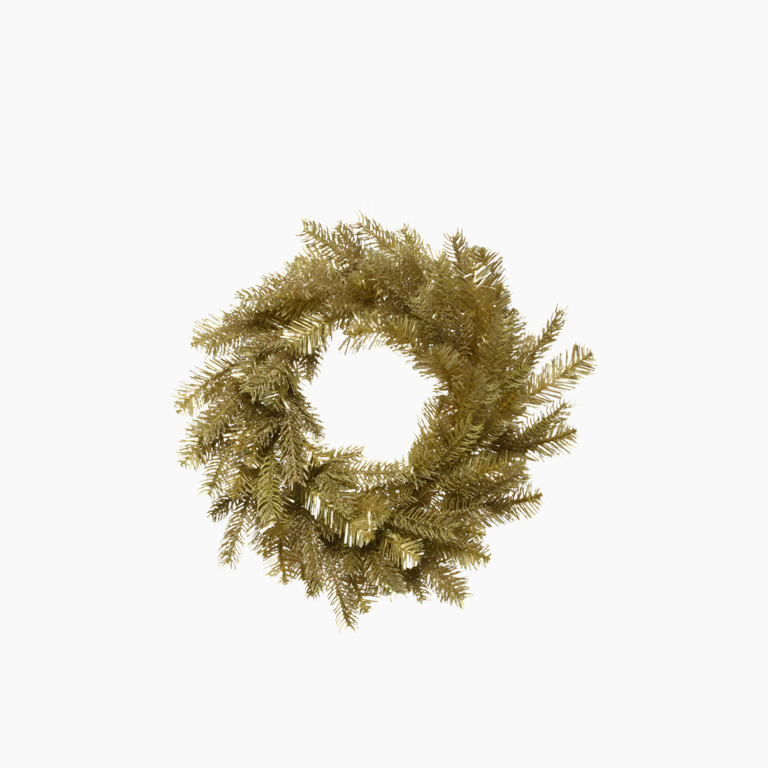 Kaemingk Tiffany wreath glitter indoor