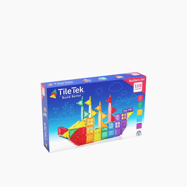 Tiletek Magnetic Tiles 110 Pcs Set