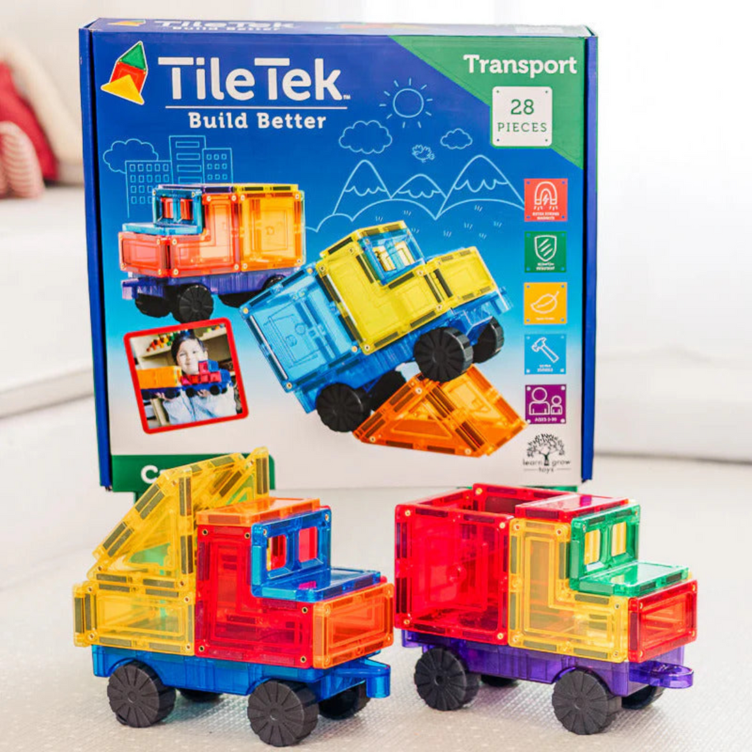 Tiletek Magnetic Tiles 28 Pcs Car