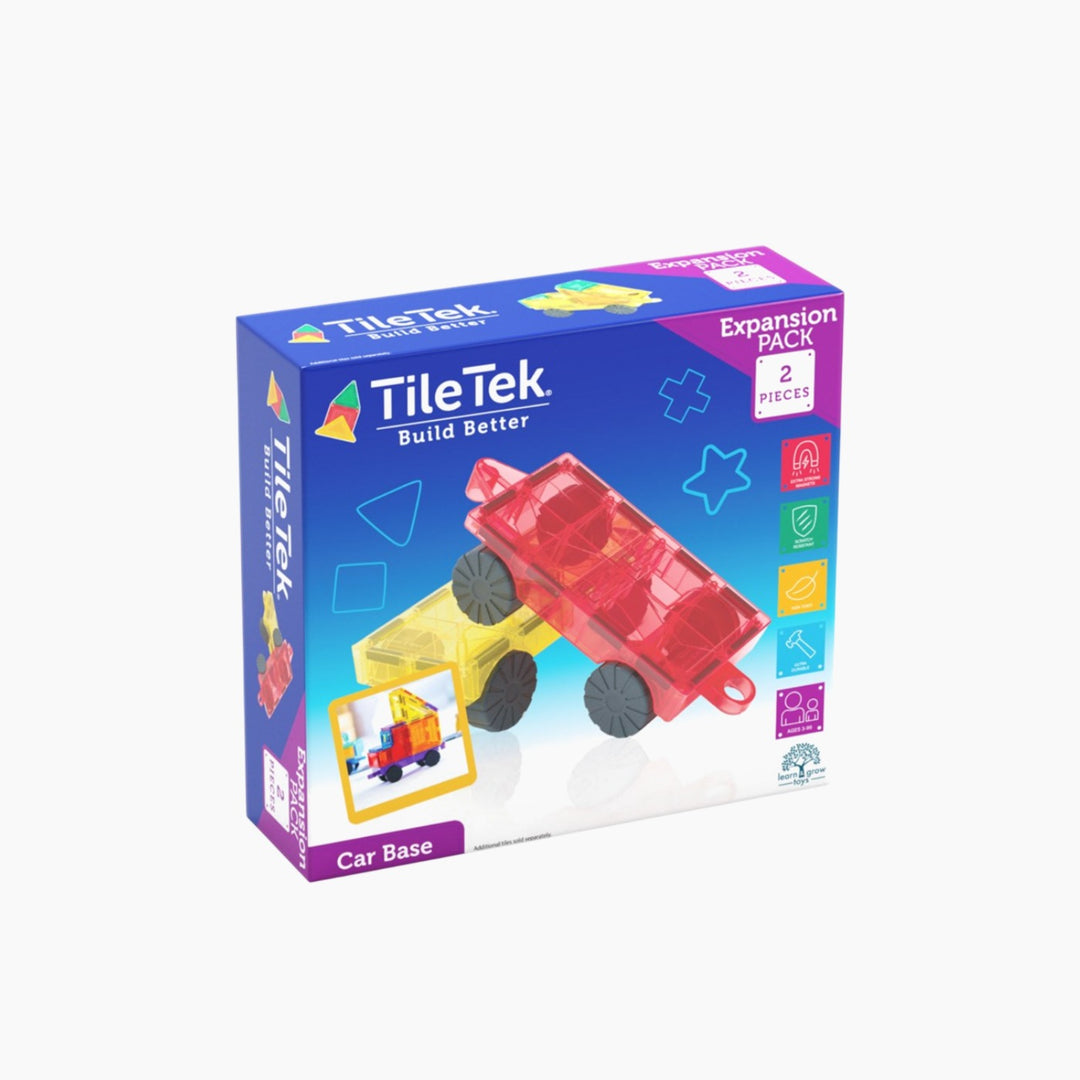 Tiletek Magnetic Tiles Car Base 2 Pcs
