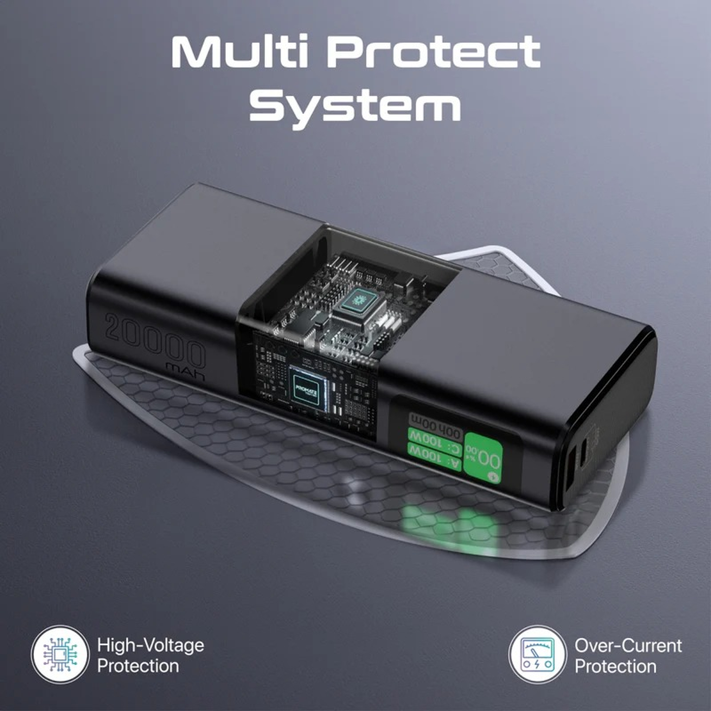 Mkateb Titan-130 Power Bank 20000mAh Mkateb Titan-130 Power Bank 20000mAh