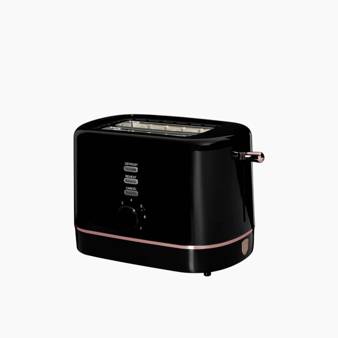 Berlinger Haus Toaster, 850 Watts - Black Rose