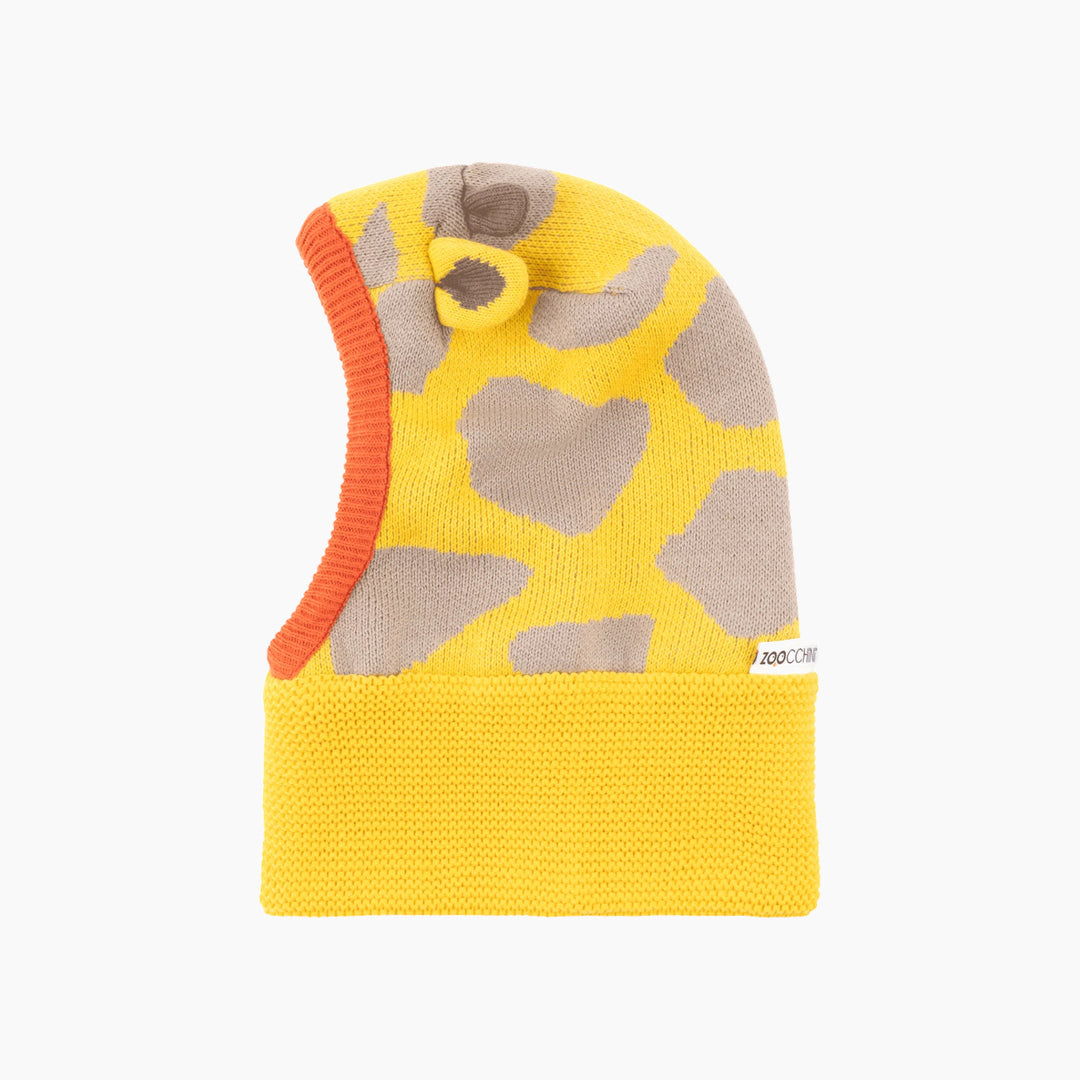 Zoocchini Jaime the Giraffe Knit Balaclava Hat