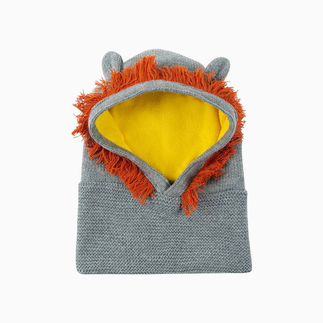 Zoocchini Leo the Lion Knit Balaclava Hat