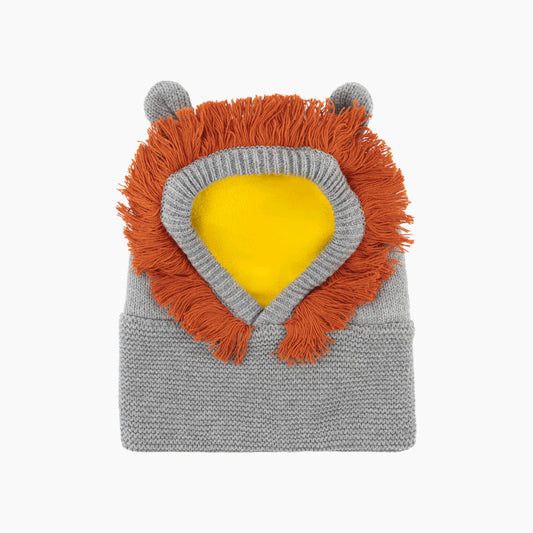 Baby/Toddler Knit Balaclava Hat - Leo the Lion*