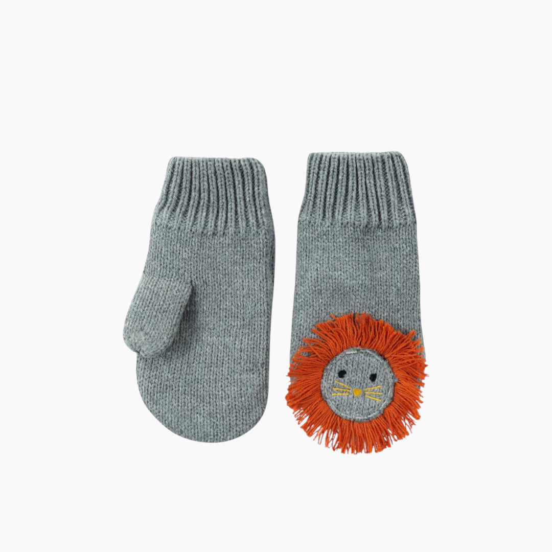 Zoocchini Leo the Lion Knit Mittens