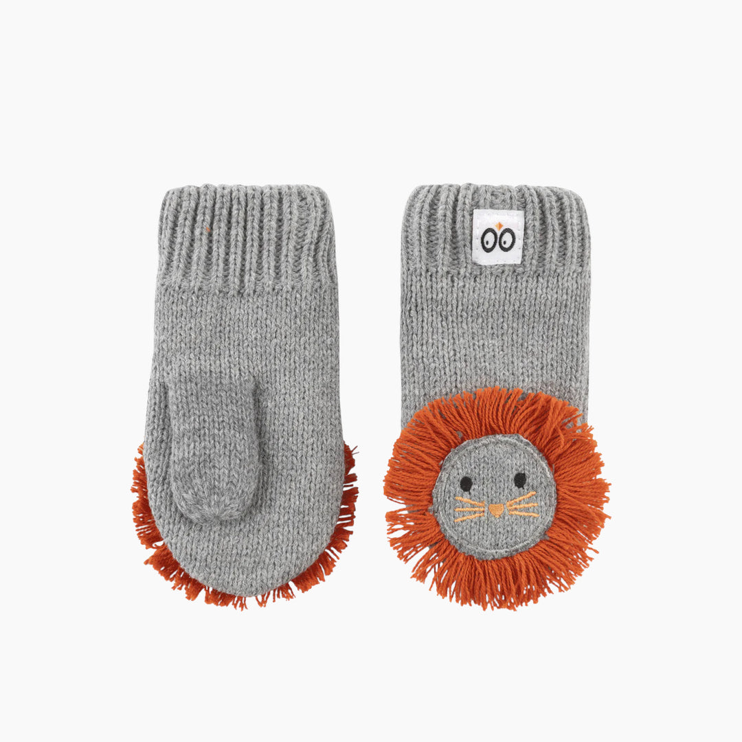 Zoocchini Leo the Lion Knit Mittens