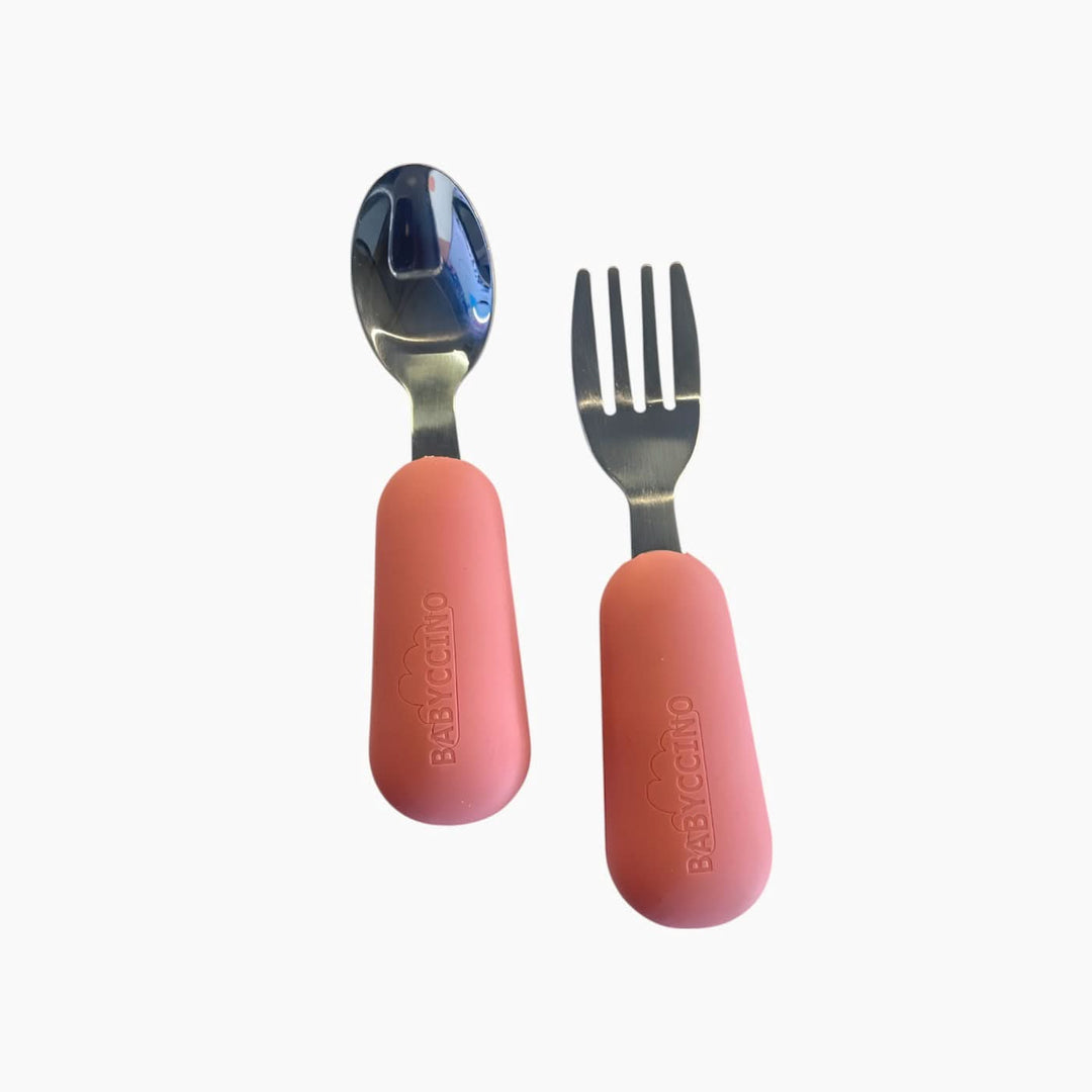 Babyccino Toddler Spoon &amp; Fork Set