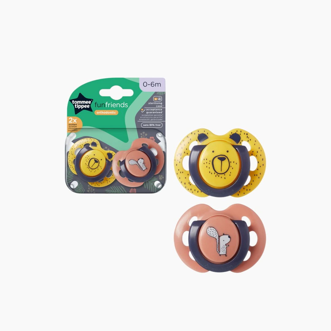Tommee Tippee 2 Fun Friends Soother