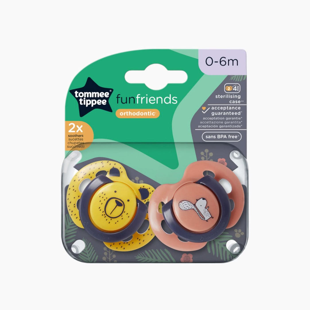 Tommee Tippee 2 Fun Friends Soother