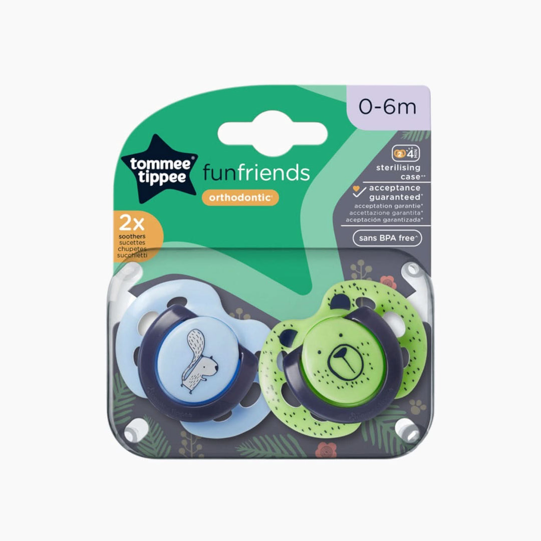 Tommee Tippee 2 Fun Friends Soother