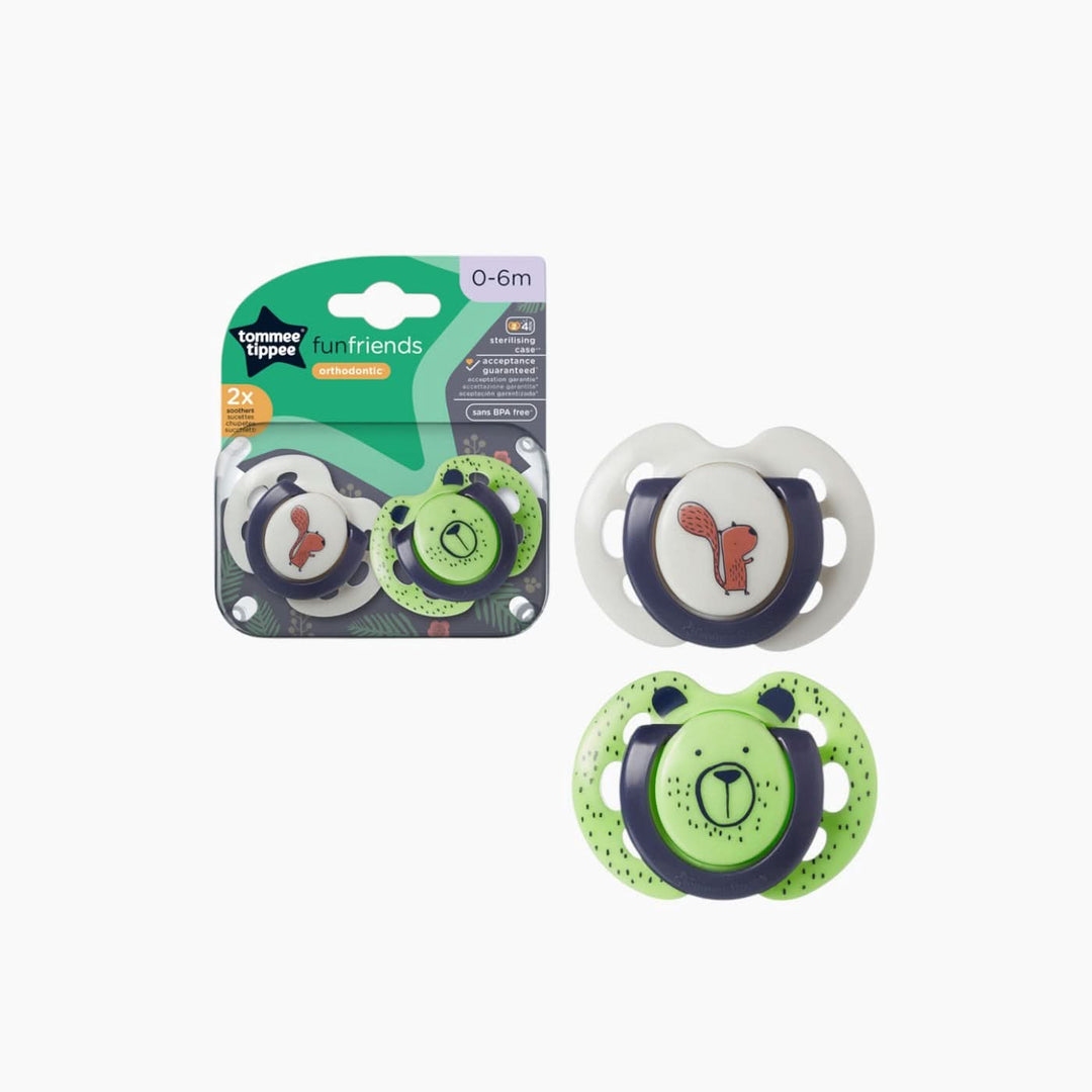 Tommee Tippee 2 Fun Friends Soother