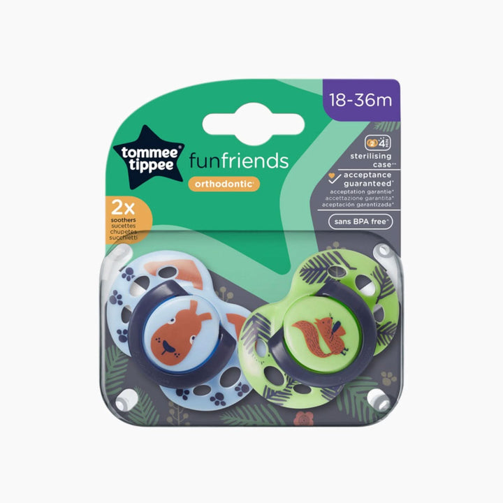 Tommee Tippee 2 Fun Friends Soother