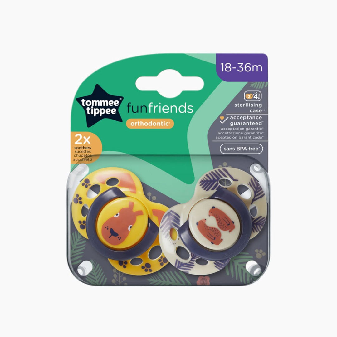Tommee Tippee 2 Fun Friends Soother