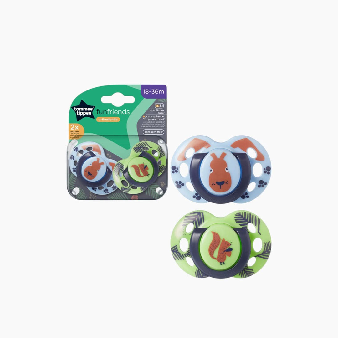 Tommee Tippee 2 Fun Friends Soother