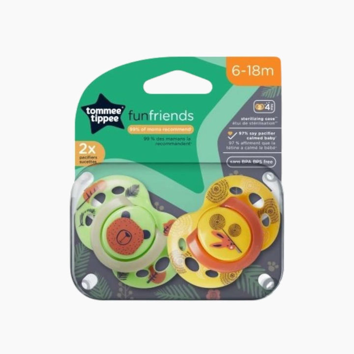 Tommee Tippee 2 Fun Friends Soother