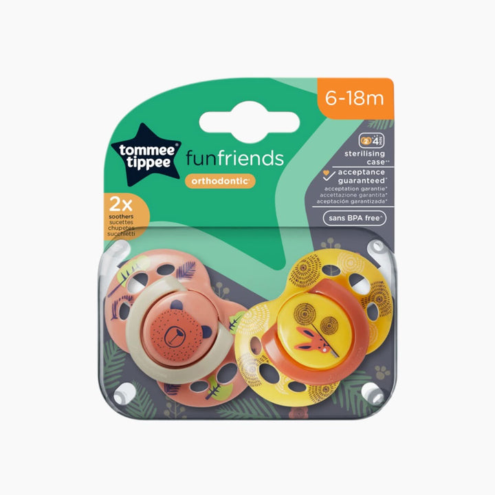 Tommee Tippee 2 Fun Friends Soother