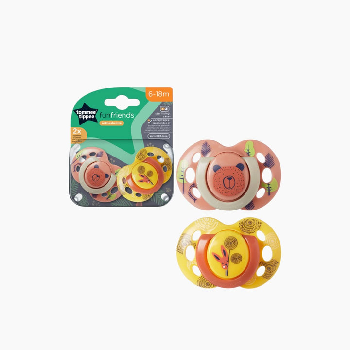 Tommee Tippee 2 Fun Friends Soother