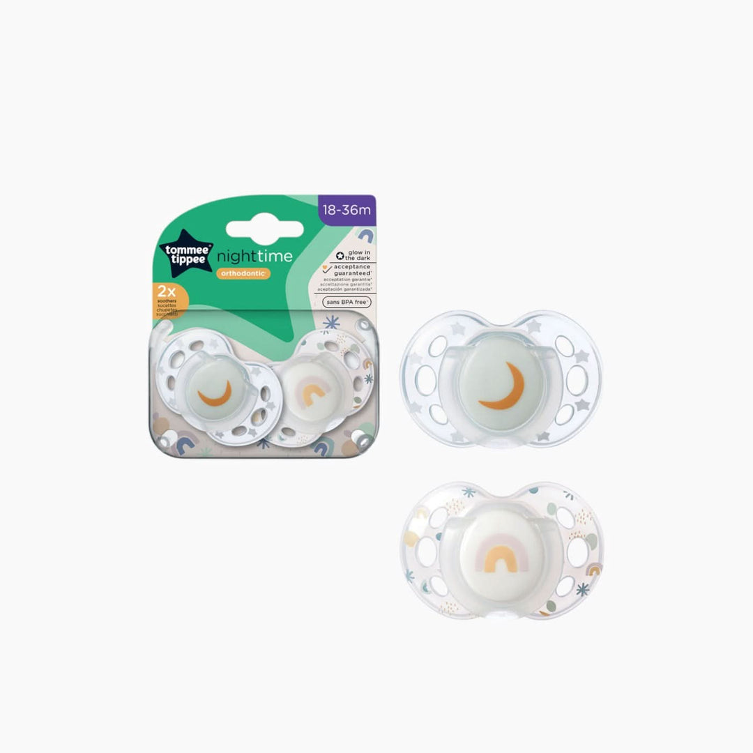 Tommee Tippee Night Time Orthodontic Soothers