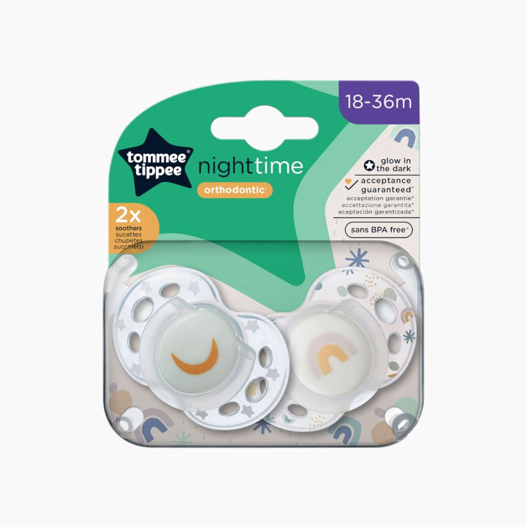Tommee Tippee Night Time Orthodontic Soothers