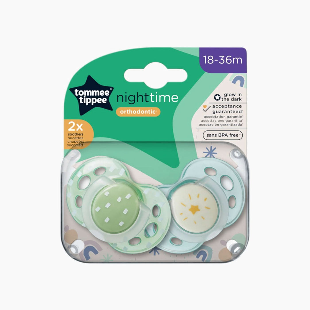 Tommee Tippee Night Time Orthodontic Soothers
