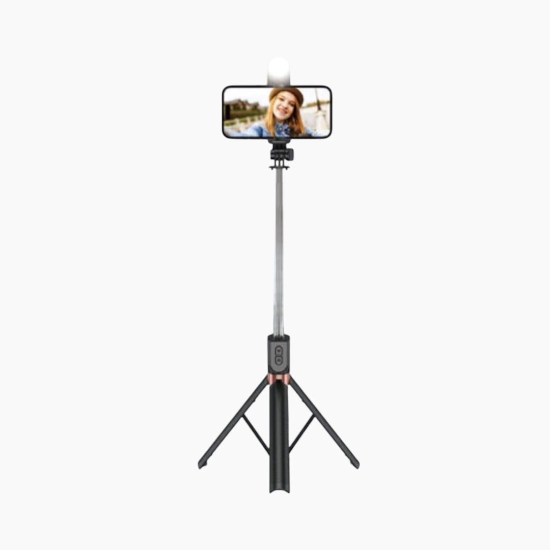 Extendable 4 in 1 tripod Bluetooth selfie stick with remote