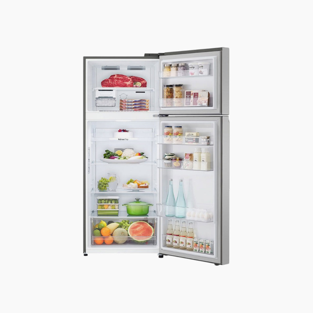 LG Top Freezer Refrigerator 423L Smart Inverter - Silver