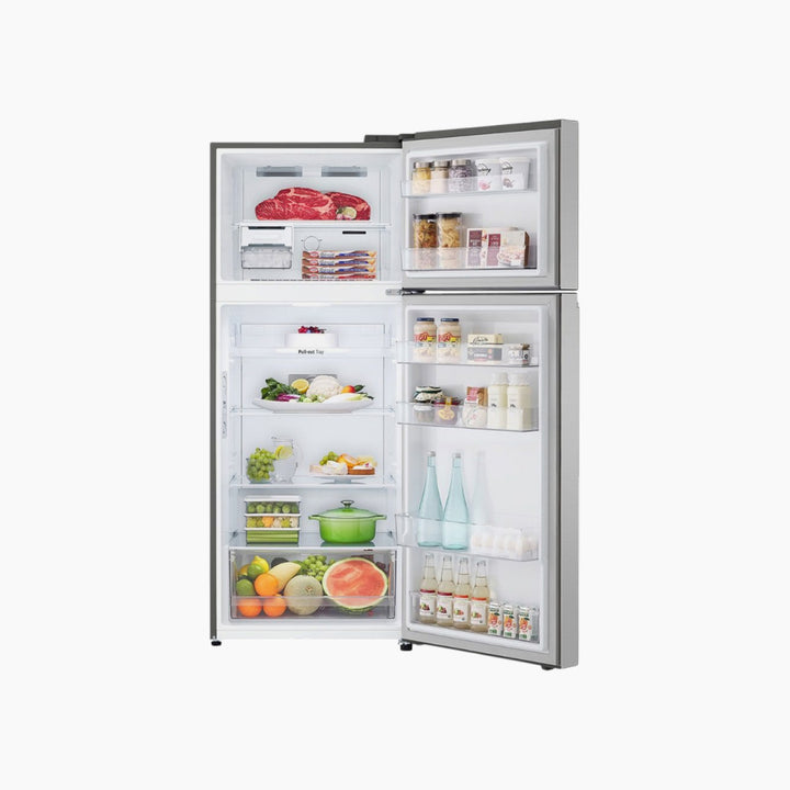 LG Top Freezer Refrigerator 423L Smart Inverter - Silver
