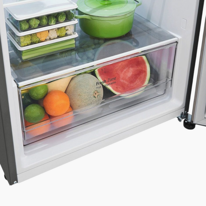 LG Top Freezer Refrigerator 423L Smart Inverter - Silver