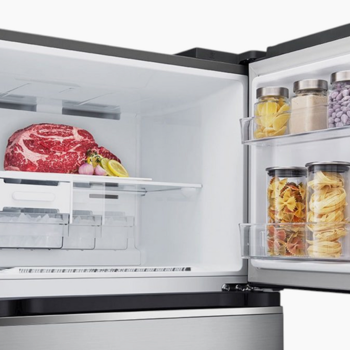 LG Top Freezer Refrigerator 423L Smart Inverter - Silver