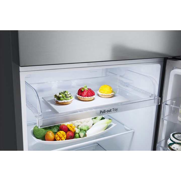 LG Top Freezer Refrigerator 423L Smart Inverter - Silver