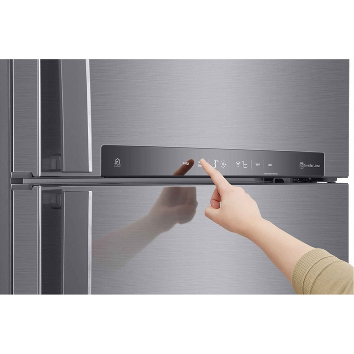 LG Top Freezer Refrigerator 547L Smart Inverter Compressor - Silver
